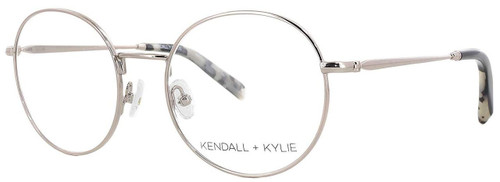 Kendall + Kylie Designer Reading Glasses Whitney KKO117-780 in Rose Gold 49mm