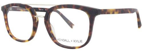 Kendall + Kylie Designer Eyeglasses Hadley KKO107-215 in Dark Tortoise 51mm :: Rx Bi-Focal