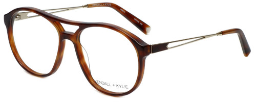 Kendall + Kylie Designer Eyeglasses AmeliaKKO128-209 in Tortoise 56mm :: Custom Left & Right Lens