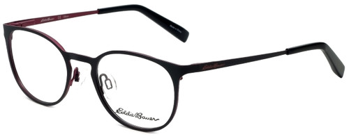 Eddie Bauer Designer Eyeglasses EB32205-BK in Black 49mm :: Rx Single Vision