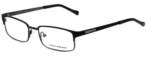 Lucky Brand Designer Eyeglasses D801-Black in Black 49mm :: Rx Single Vision