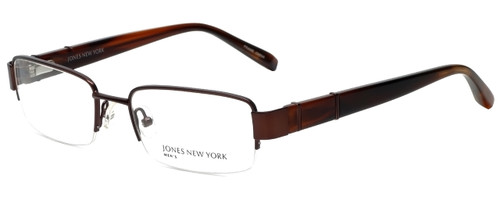 Jones New York Designer Eyeglasses J331 in Dark Chocolate Brown 52mm :: Custom Left & Right Lens