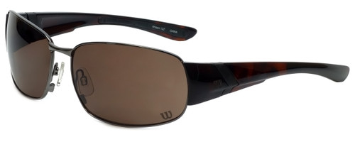 Wilson Designer Sunglasses 1025 in Gunmetal with Amber Lens