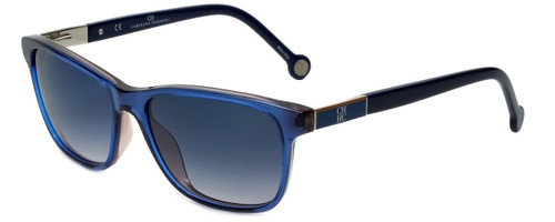 Carolina Herrera Designer Sunglasses SHE643-0D25 in Blue Plasticmm