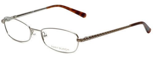 Tory Burch Designer Eyeglasses TY1009-102 in Silver 51mm :: Custom Left & Right Lens
