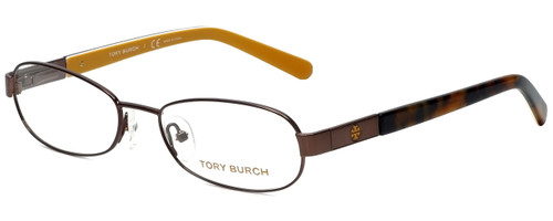 Tory Burch Designer Eyeglasses TY1017-104 in Brown 52mm :: Rx Single Vision