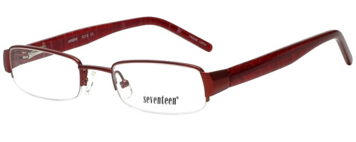 Seventeen Designer Eyeglasses SV5315-RED in Red 47mm :: Custom Left & Right Lens