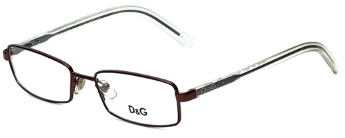 Dolce & Gabbana Designer Reading Glasses DD5055-307 in Brown 50mm