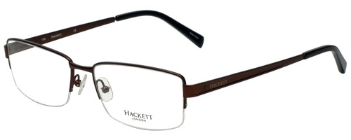 Hackett Designer Eyeglasses HEK1113-165 in Brown 58mm :: Custom Left & Right Lens
