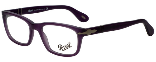 Persol Designer Eyeglasses PO3012V-990 in Matte Violet 52mm :: Rx Single Vision