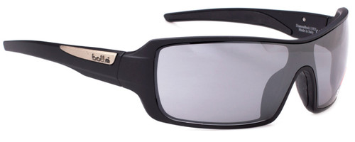 Bollé Sunglasses: Diamondback in Matte Black with Grey Lens