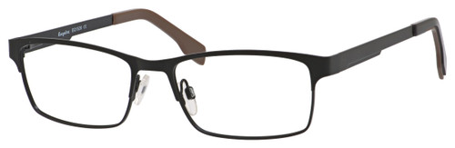 Esquire Designer Eyeglasses EQ1526-SBK in Satin Black 54mm :: Progressive