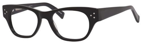 Ernest Hemingway Designer Eyeglasses H4693-BLK in Black 51mm :: Custom Left & Right Lens