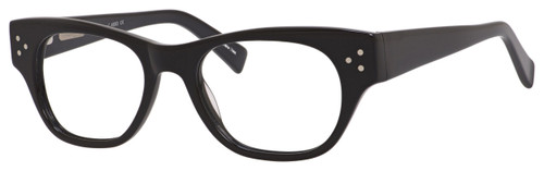 Ernest Hemingway Designer Reading Glasses H4693-BLK in Black 51mm