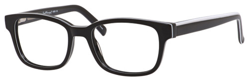 Ernest Hemingway Designer Reading Glasses H4689-BKW in Black White 49mm