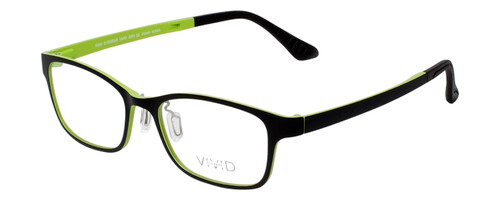 Calabria Viv 2001 Designer Eyeglasses in  Black Green :: Progressive