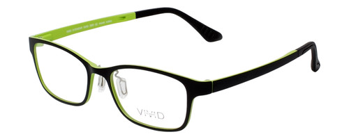 Calabria Viv 2001 Designer Eyeglasses in Black Green :: Custom Left & Right Lens