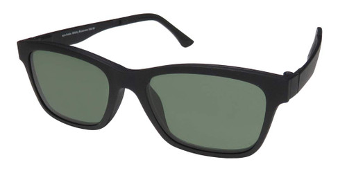 EyeBobs Sticky Business Reading Eye/Sun Glasses 930-00 Matte Black Polarized Grey