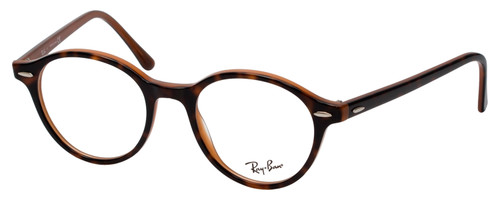 Ray Ban Prescription Eyeglasses RB7118-5713-48mm Tortoise/Caramel Brown Bi-Focal