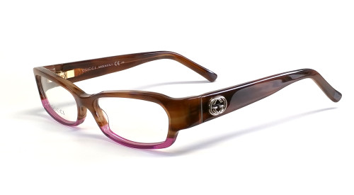 Gucci Designer Eyeglasses 3196 in Purple Marble 52 mm :: Custom Left & Right Lens