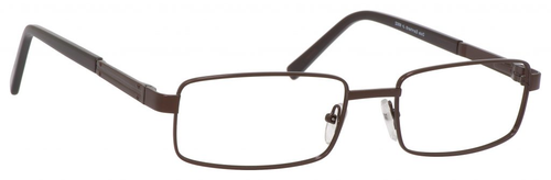 Dale Earnhardt, Jr Eyeglasses-Dale Jr 6802 in Matte Brown Frames 57mm Custom Lens