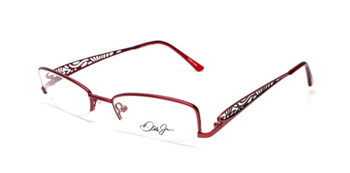Dale Earnhardt, Jr Designer Eyeglasses 6706 in Red Metal Frames-51mm