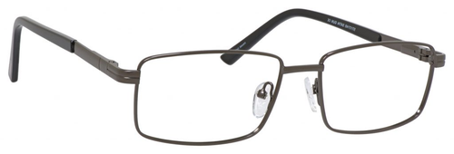 Dale Earnhardt, Jr Designer Eyeglasses 6806 in Satin Gunmetal 57mm Custom Lens