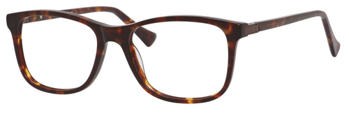 Esquire Designer Rectangular Frame Eyeglasses EQ1509 in Tortoise-54 mm RX SV