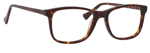 Esquire Designer Rectangular Frame Eyeglasses EQ1509 in Tortoise-54 mm Progressive