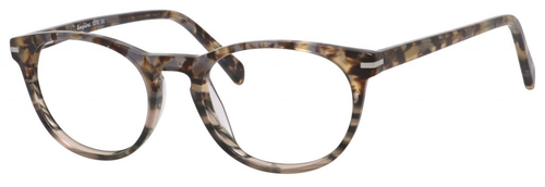 Esquire Designer Unisex Oval Frame Eyeglasses EQ1510 in Olive Amber-50 mmCustom Lens