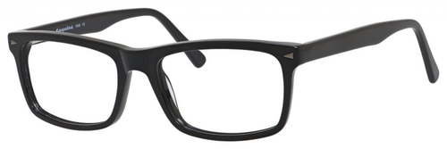 Esquire Designer Mens EQ1548 Reading Eyeglasses in Shiny Black 55 mm Bi-Focal