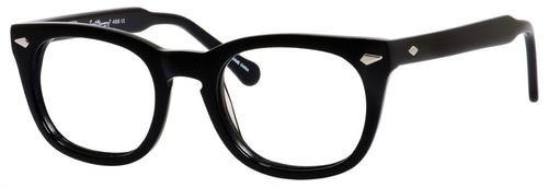 Ernest Hemingway H4668 Unisex Round Eyeglasses in Shiny Black 48 mm RX SV
