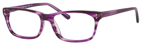 Ernest Hemingway H4684 Unisex Oval Reading Eyeglasses Purple 53 mm RX SV