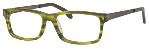 Profile View of Hemingway H4690 Unisex Eyeglasses Blue Light Blocking Filter+A/R Lenses Jade/Gre
