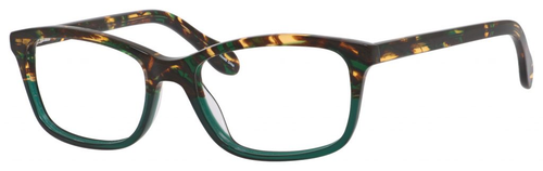 Ernest Hemingway H4694 Unisex Eyeglasses in Tortoise/Emerald Green 53 mm RX SV