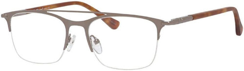 Ernest Hemingway Progressive Rx Eyeglasses H4813 Semi-Rimless Silver&Tortoise 52