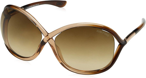 Tom Ford Designer Sunglasses FT0009-74F-64mm Tortoise Havana Gold Brown Gradient