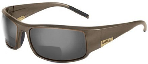 Bolle King in Bronze Plating Polarized Bi-Focal Reading Sunglasses