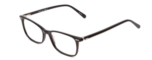 Profile View of Ernest Hemingway H4808 Women Cateye Acetate Designer Eyeglasses Gloss Black 52mm