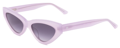 Profile View of SITO SHADES DIRTY EPIC Cat Eye Sunglasses Wild Orchid Purple Crystal/Smoke 55 mm