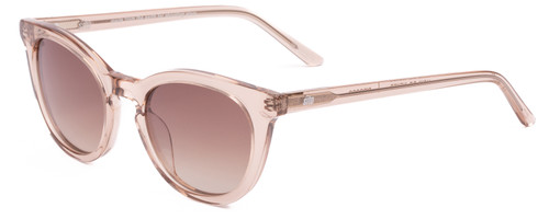 Profile View of SITO SHADES NOW OR NEVER Women's Sunglasses Pink Crystal/Rosewood Gradient 50 mm