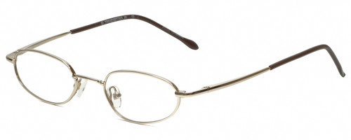 Calabria Trendsetter 20 Gold Eyeglasses :: Rx Single Vision
