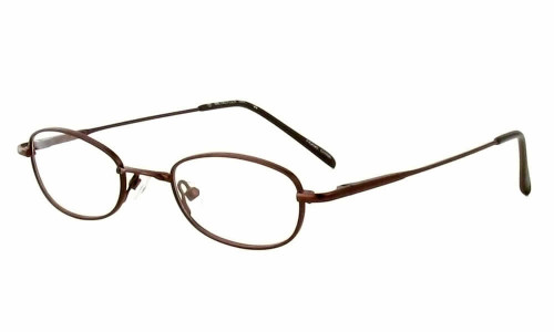 Calabria MetaFlex NN GunMetal Eyeglasses :: Custom Left & Right Lens