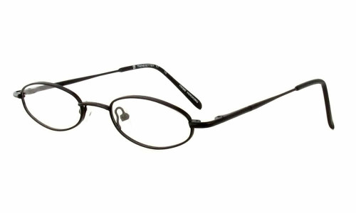 Calabria MetalFlex U Pewter Eyeglasses 48mm :: Custom Left & Right Lens