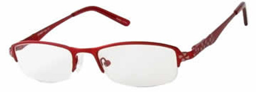 Seventeen 5360 in Burgundy Designer Eyeglasses :: Rx Single Vision