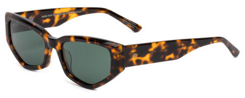 Profile View of SITO SHADES Diamond Unisex Sunglasses Honey Tortoise Havana/Polarized Grey 55 mm