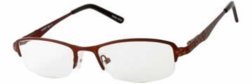 Seventeen 5360 in Brown Designer Eyeglasses :: Custom Left & Right Lens