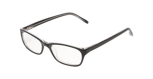 Profile View of Jones New York J730 Designer Bi-Focal Prescription Rx Eyeglasses in Tortoise Havana Brown Gold Ladies Cat Eye Full Rim Acetate 53 mm