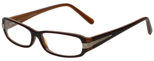 Calabria Designer Eyeglasses 847 Nutmeg :: Progressive