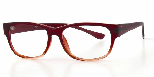 Soho Designer Eyeglasses 1007 in Burgundy-Pink :: Progressive